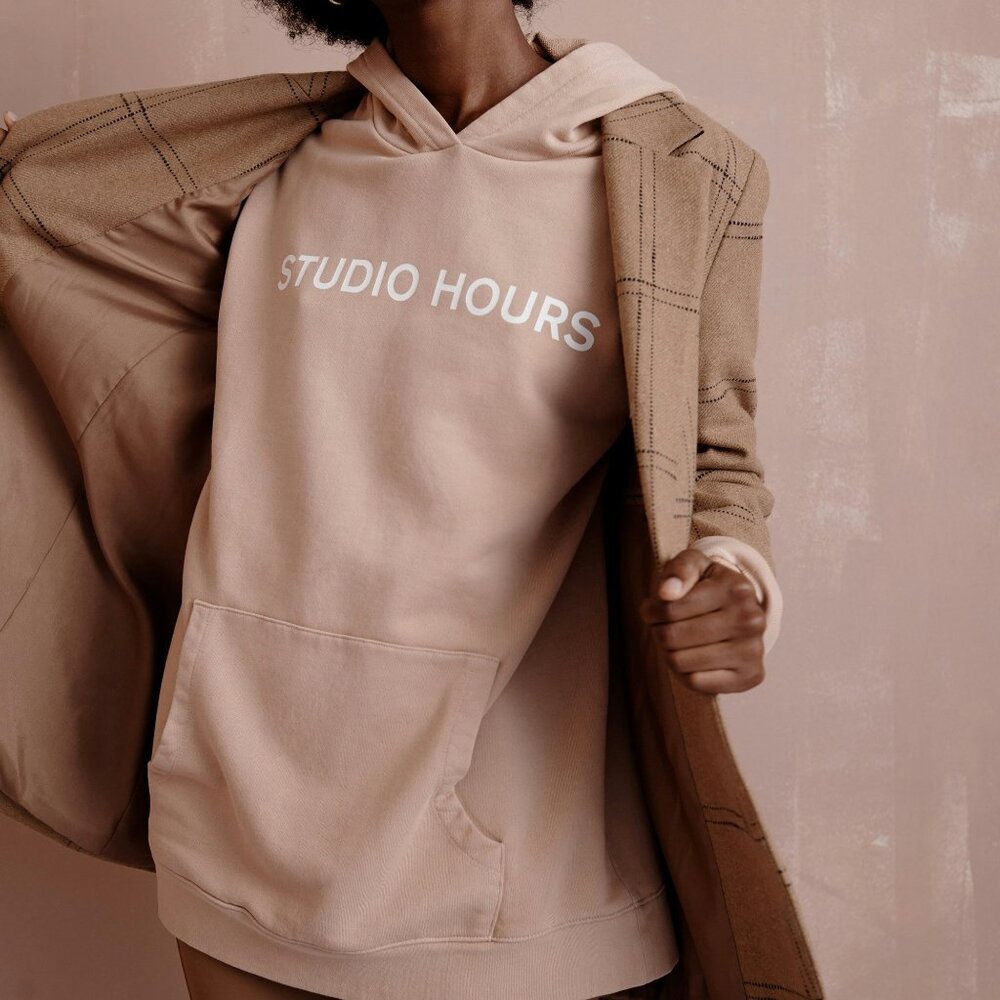 Madewell x BACKDROP Unisex Studio Hours Hoodie